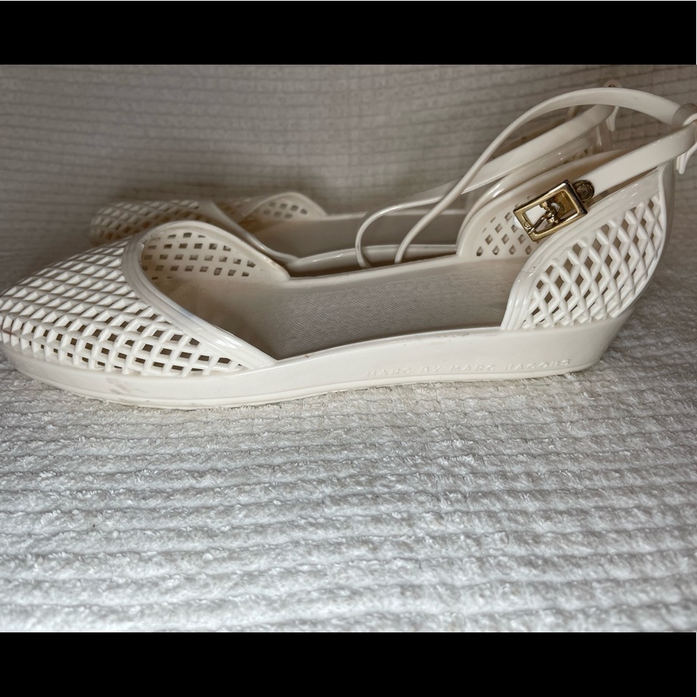 Marc Jacobs White Sandals